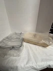 New Temptations Country Lace 2.5 Quart 11X7 Rectangle Baker W/rack & Lid. Price: $24.99.