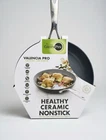 Greenpan Valencia Pro Ceramic Nonstick 12 Frying Skillet, Hard Anodized Pfa New. Price: $75.00.