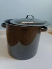 Granite Ware Porcelain Enamel 12-QUART Stock Pot With Lid 12.6 Inch New. Price: $45.00.