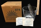 Crystal Ice Bucket W/ Tongs Princess House Heritage Lead 52 Oz Glass & Plastic New. Price: $22.95.