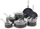T-fal 12-PIECE Hard Anodized Nonstick Cookware Set Oven 500F, Dishwasher Safe New. Price: $328.99.