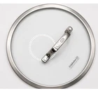Calphalon Williams-sonoma 7 Inch Tempered Glass Lid Stainless Steel Rim Handle Used. Price: $16.99.