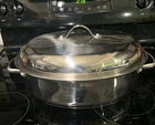 Wolfgang Puck Bistro Signature Collection 14" Oval Roaster 032004 Used. Price: $79.99.