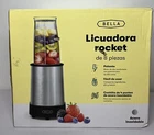Bella Rocket Blender, On The Go 8 Pc Set, Stainless Steel Damaged Box New. Price: $24.99.