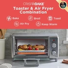 Black Decker Crisp 'n Bake Air Fry Countertop Convection Toaster Oven New! Open. Price: $42.00.
