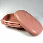 Vtg Tupperware Microwave Food Steamer 6 Cup Dusty Rose Pink Piece 1273-3 Used. Price: $14.99.