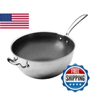 Black Cube Quick Release Cookware Wok Helper Handle 12.5-INCH/2.5 Quart BC232 New. Price: $214.07.