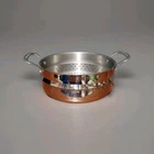 Princess House Stainless Steel Stock Pot Insert Strainer Basket Y2K Pasta Night Used. Price: $59.99.