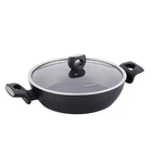 Korkmaz Nora 2 Piece 3 Liter Alumium Nonstick Low Casserole Dish With Lid New. Price: $75.47.