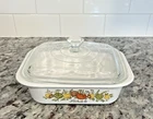 Corning Ware Spice O' Life L'echalote MC-1-B Casserole Dish With Lid 7X5.5 Used. Price: $20.00.
