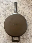 Parini Cast Iron Skillet Golden Oil Collection 8 1/2 Inside 9 Outside Rim Used. Price: $14.99.