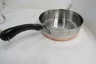 Revere Ware Frying Pan Skillet 9 S14A Stainless Steel Copper Indonesia No Lid Used. Price: $17.99.