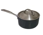 Vtg Calphalon 87012 Qt Saucepan W/ Stainless Steel Lid Hard Anodized Usa Used. Price: $28.45.