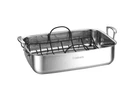 Cuisinart 15" Stainless Steel Roaster W/ Non-stick Rack 83117-15 Nsr Used 1X. Price: $38.00.