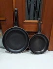 2 Pc T-fal Non-stick Fry Pan 9" & 11.5" Set Skillets Oven Safe To 350 New. Price: $31.99.