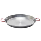 Garcima 17-INCH Carbon Steel Paella Pan, Cm, Silver New. Price: $68.99.