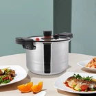 7L/7.4QT Pressure Pot Kitchen Cooker Stainless Steel New. Price: $54.09.