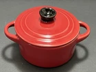 Crofton For Aldi Mini Ceramic Red 7 Oz Casserole Dish With Lid *never Used* 2021 New. Price: $9.00.