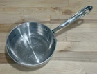 All-clad 6.5" Stainless Steel Saucier 1 Qt Chefs Pan Cookware Pot No Lid Used. Price: $64.00.