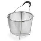 Polder 8 Inch Strainer And Steamer Insert Basket, Stainless Steel, Perfect Fo... New. Price: $37.54.