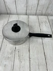 Wear Ever Aluminum Qt Pan With Lid And Partial Egg Poach Insert # 38142 Usa Used. Price: $17.99.