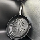 George Foreman 12" Non-stick Anodized Grill Pan Reduce Fat Lid Used. Price: $58.88.