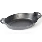 Lodge Hosd Seasoned Cast Iron 36 Oz Oval Cooking Serving Dish, Black New. Price: $46.98.