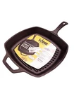 Lodge 10.5 Inch Seasoned Square Cast Iron Griddle Frying Pan Model L8SGP3 Usa New. Price: $24.50.