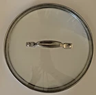 Tempered Glass Cookware Lid Stainless Steel Rim- Fits 9-9.5" Pan Cuisinart? Used. Price: $12.87.