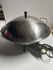 Vtg Farberware Stainless Steel Electric Wok 303 Heat Rack Works Used. Price: $26.99.