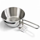 Barazzoni Stainless Steel Conical Pan 14 Cm (5,6 ) Italy 18/10 Inox New 28311101. Price: $40.00.
