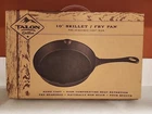 Cast Iron Cookware 10" Skillet Fry Pan Pre Seasoned For Kitchen Camping Hunting New. Price: $29.99.