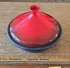 Kook Moroccan Tagine, Enameled Cast Iron Cooking Pot, Tajine With Ceramic Cone-s. Price: $50.00.