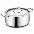 Hexclad Hybrid Oval Dutch Oven 6.5QT Nonstick Induction Cookware Black New. Price: $159.00.