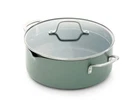 Calphalon Ceramic Nonstick 5-QT. Dutch Oven With Lid In Box*. Price: $59.00.