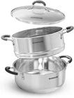 Sunhouse 4.6 Quart Steamer Pots With Lid 2TIER Multipurpose Stainless Steel ... New. Price: $76.27.