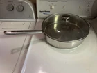 Wolfgang Puck Bistro Collection Large Skillet Frying Pan With Glass Lid Used. Price: $34.99.