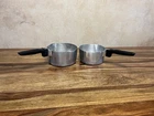 Wagner Ware Magnalite 4682-P Quart & 4681 1/2-P Saucepan No Lids Used. Price: $25.00.