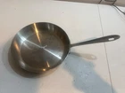 All-clad Skillet 11" Stainless Steel Saute Pot French Chef Stir Fry Pan Used. Price: $84.49.