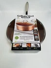 Gotham Steel 4 Qt Saute Pan With Lid 12 Hammered Deep Frying Box*. Price: $34.99.