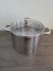 Tools Of The Trade 5 Qt Stock Pot Stainless Steel With Lid Used. Price: $16.50.