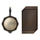 Finex Cast Iron Lean Grill Pan And Skillet Set New. Price: $329.90.