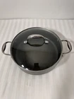 Anolon 5 Qt. Covered Saute W/ Helper Handles Anodized Nonstick Glass Lid Used. Price: $20.35.
