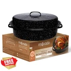 Millvado Granite Roasting Pan 15 Oval New. Price: $70.75.