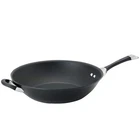 Pan Fry 14 Inch Hard Anodized Nonstick Helper Handle Black Circulon Stir New. Price: $124.99.