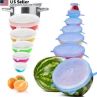 Yxyl 14 Pcs Reusable Silicone Stretch And Seal Lids For Food 9.8 Inches, Blue New. Price: $15.63.