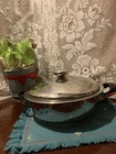 Piece Amc Double Handle Pot # 8023 Stainless Steel Sauce Pans With Lid Used. Price: $125.00.