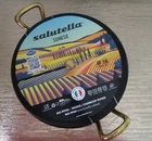 Salutella Mini Chef Stock Pot Black /gold 6.5" 16CM Wide Pan W/lid -italy New. Price: $59.99.