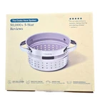 Caraway Qt Stainless Steel Steamer W/ Handles CW-STM3-SLS New. Price: $50.00.