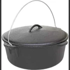 Cajun Cookware 9 Qt. Pre-seasoned Cast Iron Dutch Oven New. Price: $36.54.
